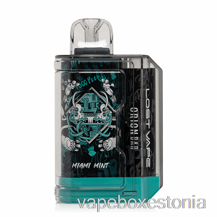 Vape Box Estonia Kadunud Vape Orion Bar 7500 ühekordne Miami Mint